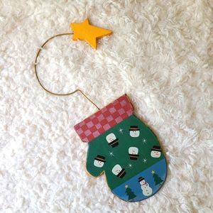 🪩 vintage • christmas wood primitive wall decor